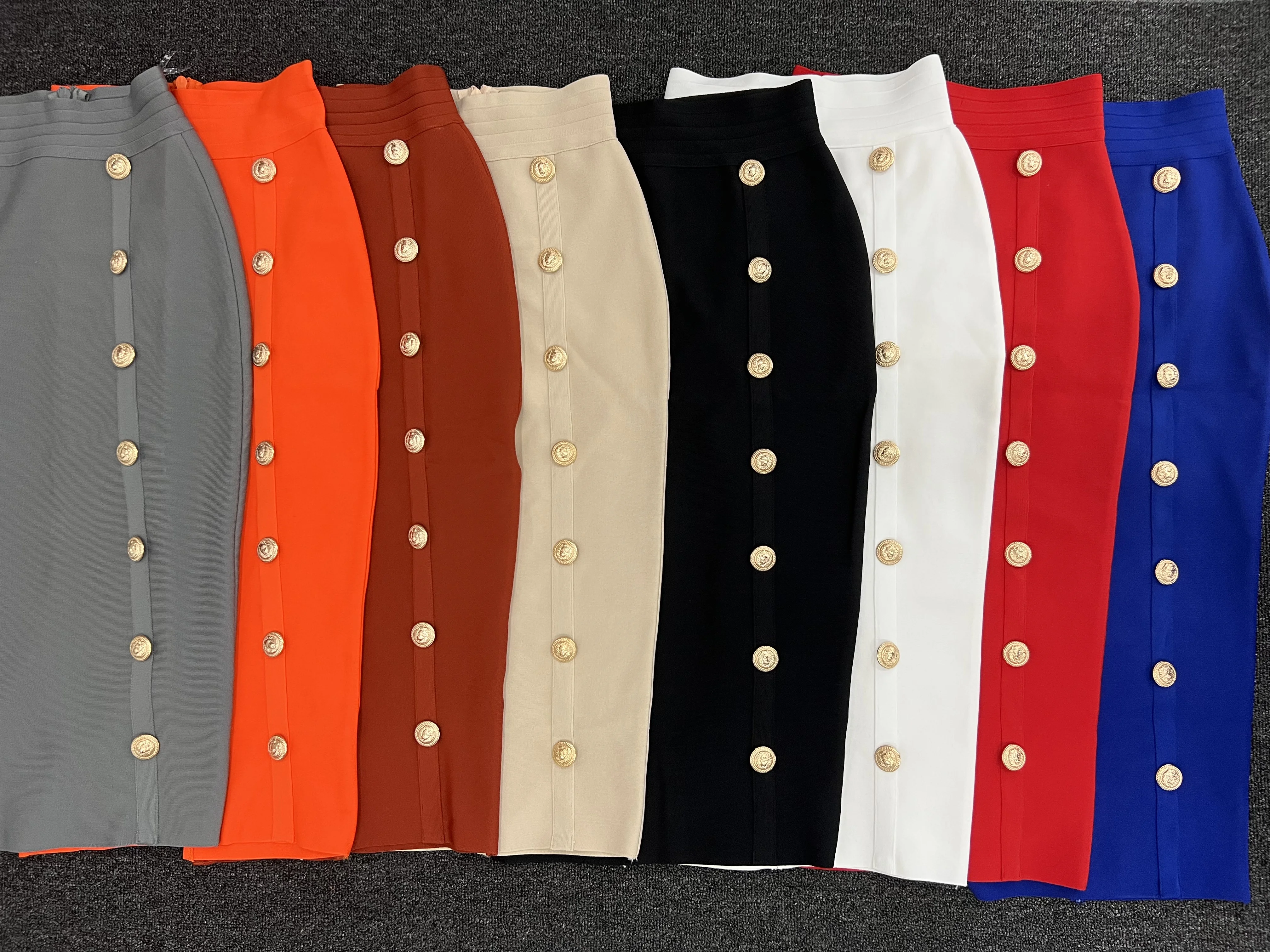 Women Long Bandage Skirt With Single Breasted Side Elegant Ladies High Waist Pencl Skirts Elastic High Street Daily Skirts
Women Long Bandage Skirt With Single Breasted Side Elegant Ladies High Waist Pencl Skirts Elastic High Street Daily Skirts