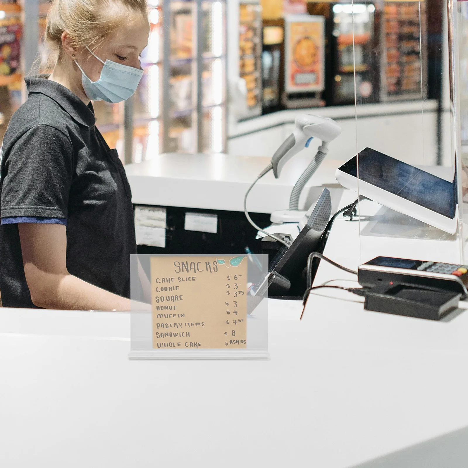 2Pcs Acrylic Table Sign Holder Display Rack for Menu Price List Card Stand Stable Professional Free Standing
2Pcs Acrylic Table Sign Holder Display Rack for Menu Price List Card Stand Stable Professional Free Standing