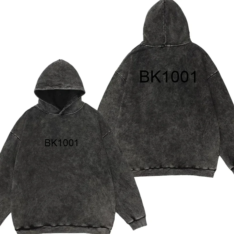 Foreign Trade Spring and Autumn Pure Cotton Wash Black Old Hoodie KLT Unisex Casual Retro Loose Customized Hooded Jumper Hoodie
Foreign Trade Spring and Autumn Pure Cotton Wash Black Old Hoodie KLT Unisex Casual Retro Loose Customized Hooded Jumper Hoodie