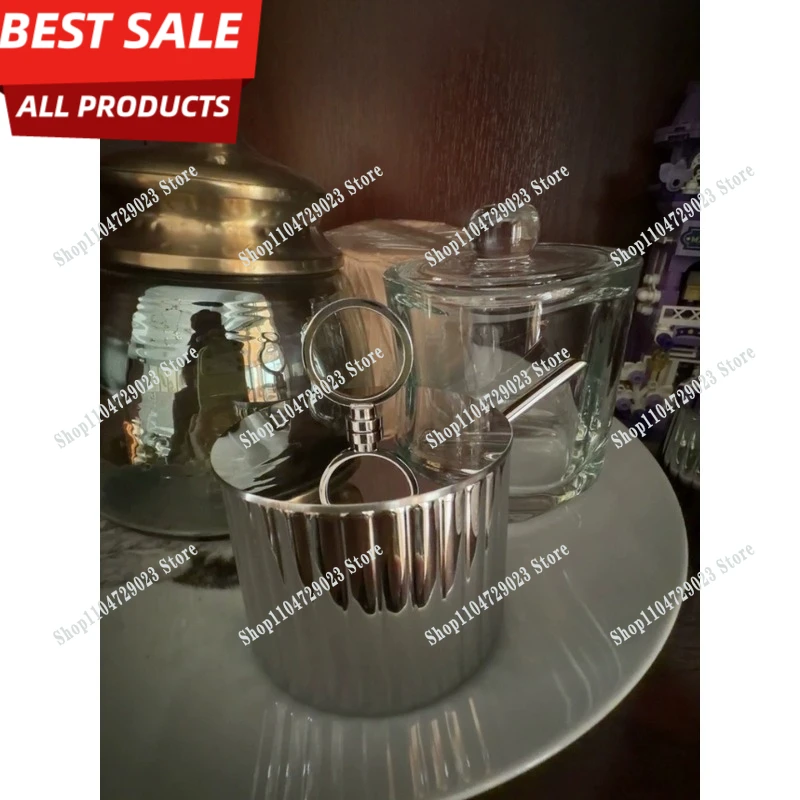 Hot-selling exquisite stainless steel kitchen storage box set seasoning bottle monosodium glutamate salt tank
Hot-selling exquisite stainless steel kitchen storage box set seasoning bottle monosodium glutamate salt tank