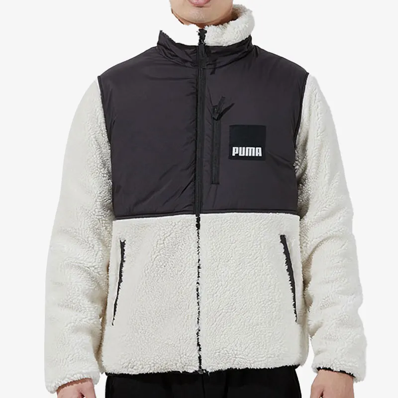 Puma Authentic New Season Men's Fleece Collar Patchwork Stand Collar Jacket 846325-73
Puma Authentic New Season Men's Fleece Collar Patchwork Stand Collar Jacket 846325-73
