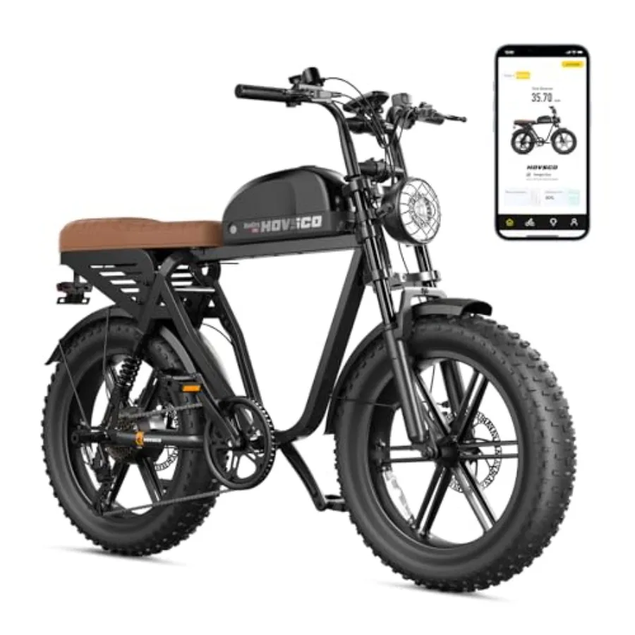 Off-road adult electric bike with 1500W peak motor black aluminum frame 30MPH speed 48V removable lockable battery 20x4.0 fat t
Off-road adult electric bike with 1500W peak motor black aluminum frame 30MPH speed 48V removable lockable battery 20x4.0 fat t