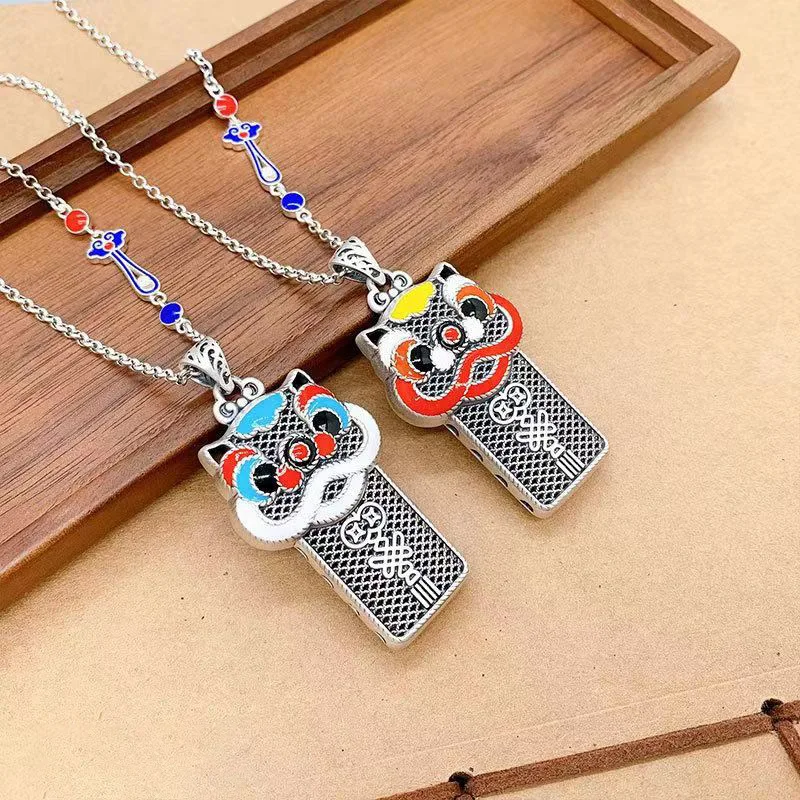 Classic 925 Silver Vintage Enamel New in Chinese Style Auspiciousness Pendant Necklace for Women Jewelry Gifts To Girlfriend
Classic 925 Silver Vintage Enamel New in Chinese Style Auspiciousness Pendant Necklace for Women Jewelry Gifts To Girlfriend
