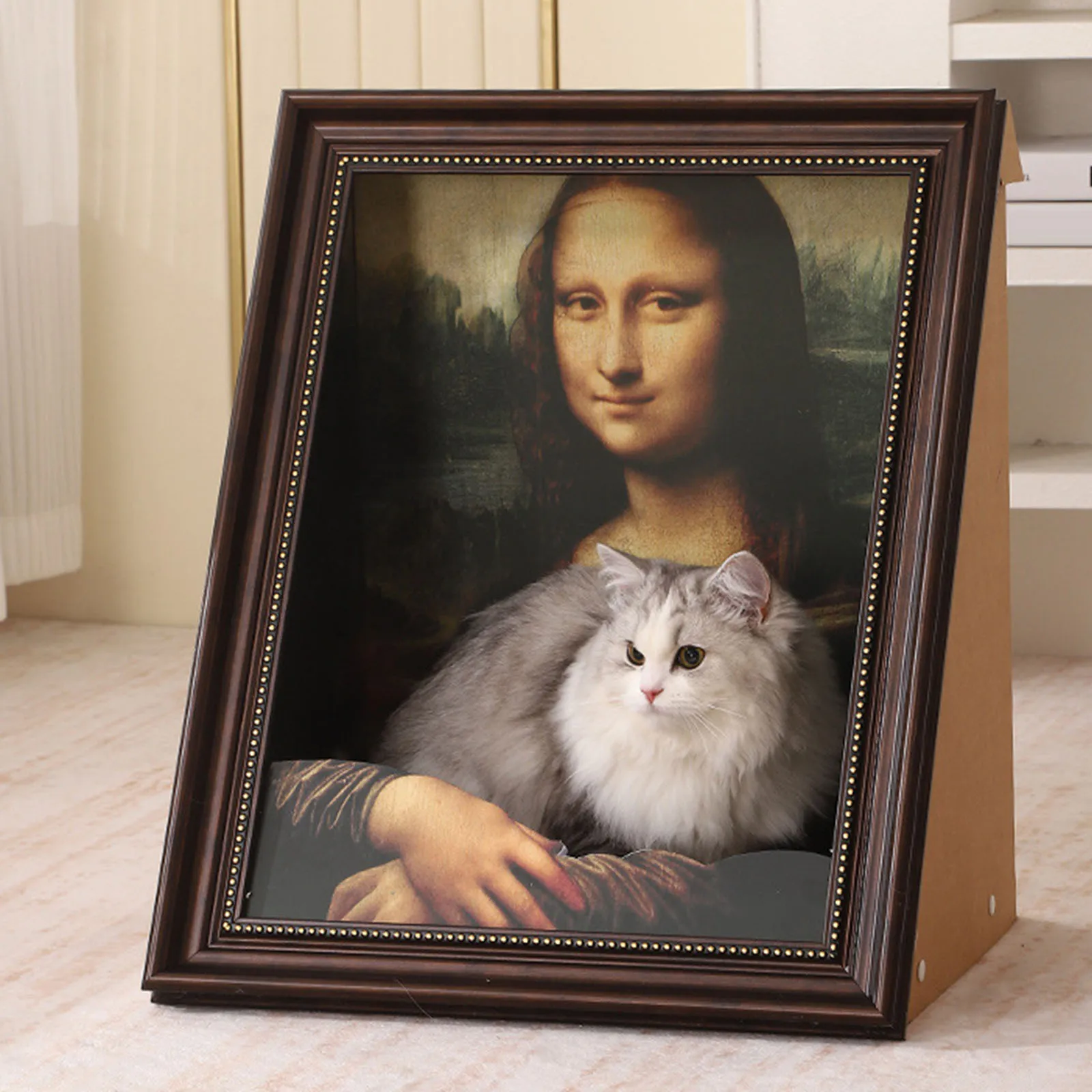 2025 Art 3D Oil Painting Cat Nest for Artist Kitten Art Frame Cat Bed with Scratching Board Interactive Cat Toy for Indoor Cats
2025 Art 3D Oil Painting Cat Nest for Artist Kitten Art Frame Cat Bed with Scratching Board Interactive Cat Toy for Indoor Cats