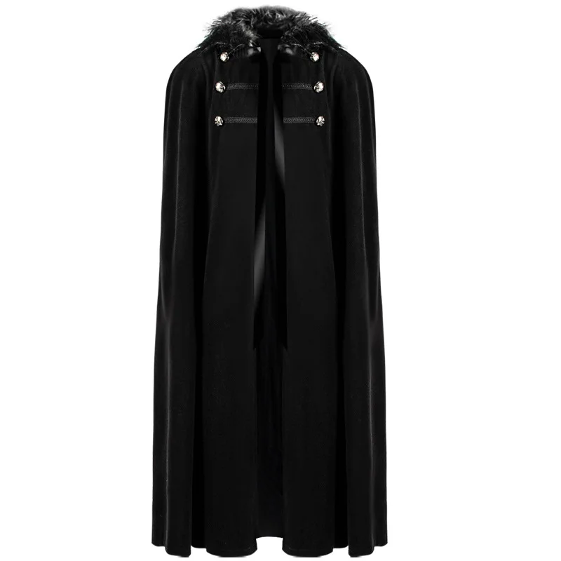 Halloween Mens Punk Vintage Cape Casual Collar Hooded Renaissance Party Winter Long Cloak Trench Medieval Costume Black Wine
Halloween Mens Punk Vintage Cape Casual Collar Hooded Renaissance Party Winter Long Cloak Trench Medieval Costume Black Wine