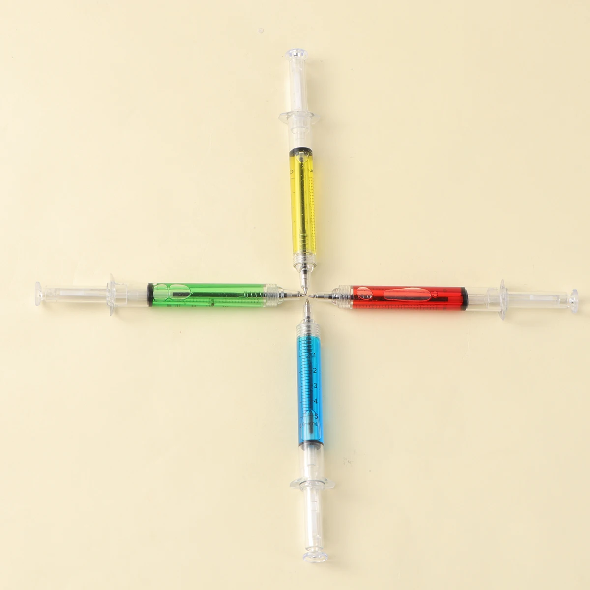 24pcs Needle Tube Writing Ball Point Syringe Flowing Liquid Black Ink Ballpoint Pen Stationery Office Supplies (Random Color)
24pcs Needle Tube Writing Ball Point Syringe Flowing Liquid Black Ink Ballpoint Pen Stationery Office Supplies (Random Color)