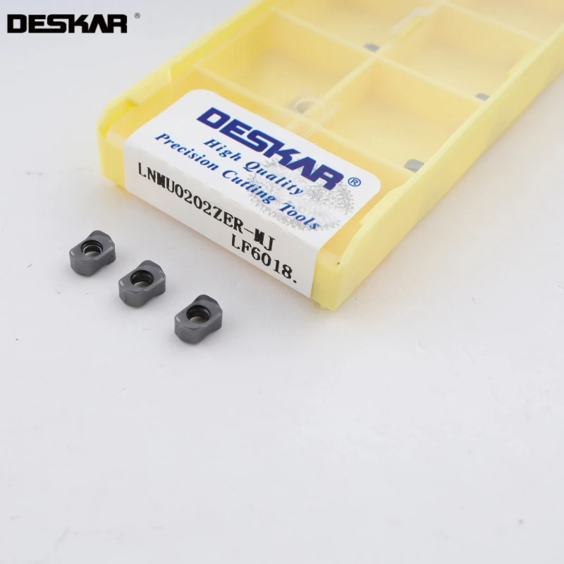 Deskar Lnmu0202zer-mj Lf6018 Fast Feed Milling Carbide Inserts Lathe Mill Turning Tools For Stainless Steel 100% Original
Deskar Lnmu0202zer-mj Lf6018 Fast Feed Milling Carbide Inserts Lathe Mill Turning Tools For Stainless Steel 100% Original