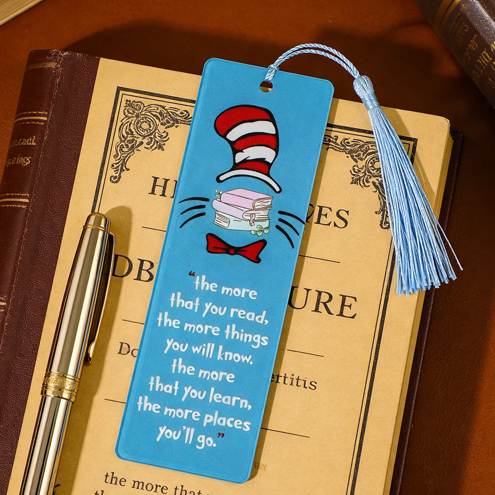 Dr. Seuss The Cat in the Hat Acrylic Bookmark Cartoon Anime Bookmark Reading Lover Book Accessory Student School Supplies
Dr. Seuss The Cat in the Hat Acrylic Bookmark Cartoon Anime Bookmark Reading Lover Book Accessory Student School Supplies