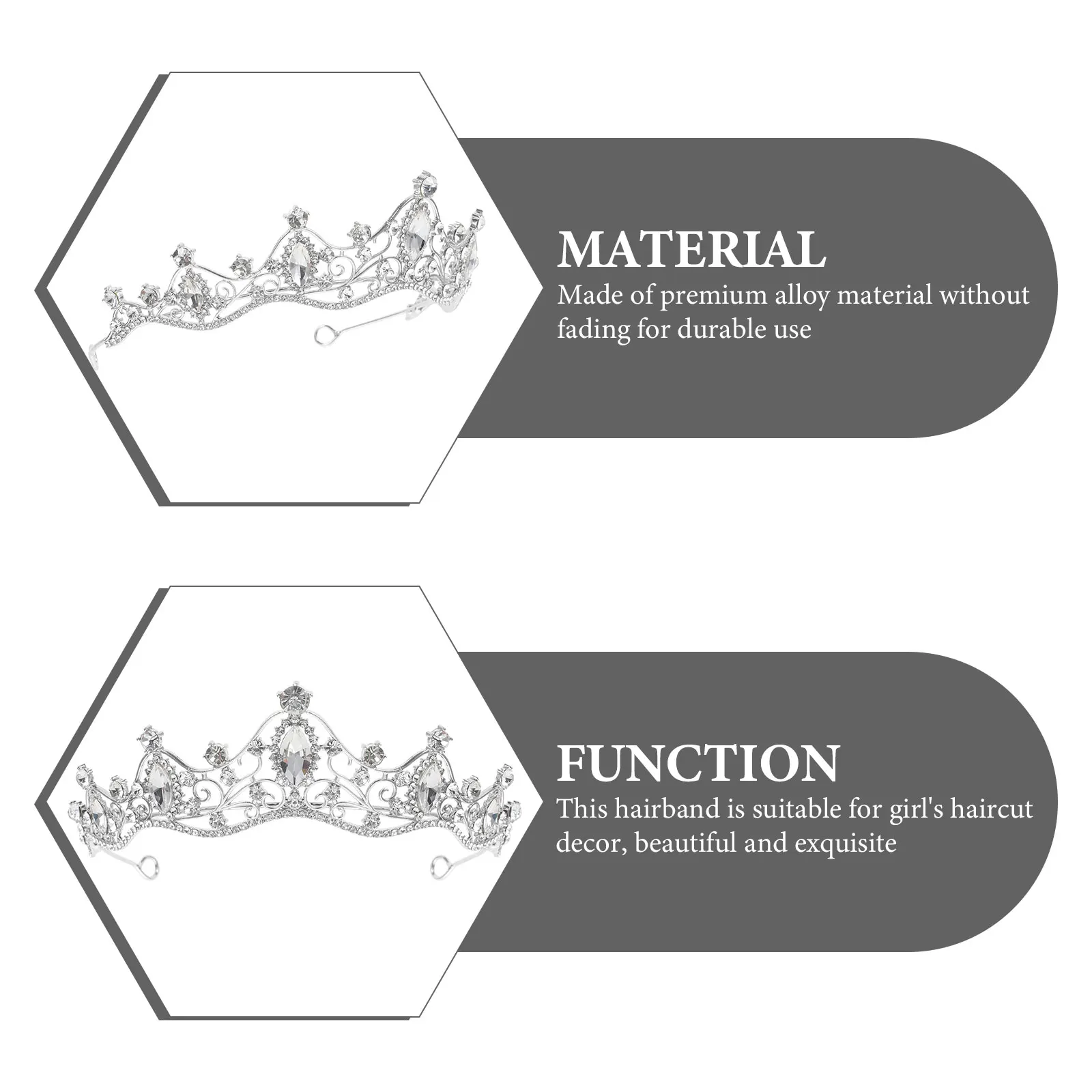 Baroque Diamond Crown Bridal Headband Gemstone Tiara Crowns for Women Wedding Decor Hair Accessories Lightweight Portable
Baroque Diamond Crown Bridal Headband Gemstone Tiara Crowns for Women Wedding Decor Hair Accessories Lightweight Portable