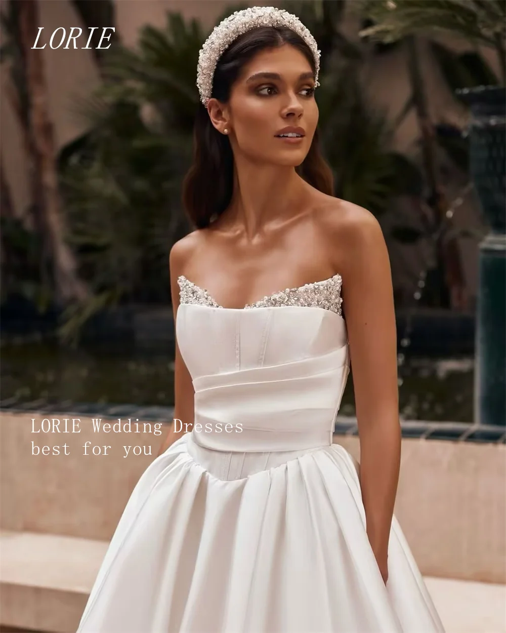 LORIE Luxury A Line Civil Wedding Dress Sweetheart Bridal Dresses Elegant Appliques Beading Wedding Gown Customized 2026
LORIE Luxury A Line Civil Wedding Dress Sweetheart Bridal Dresses Elegant Appliques Beading Wedding Gown Customized 2026