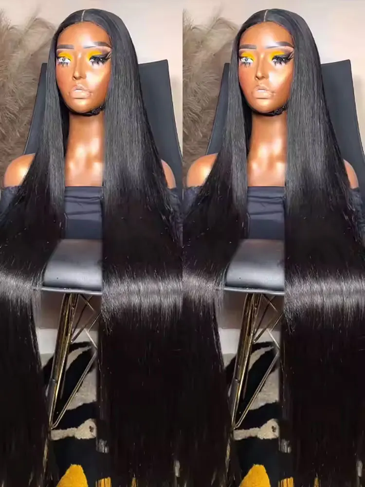 250 Density 40 42 Inch HD Lace Front Human Hair Wigs Straight 13x4 13x6 Lace Frontal Wigs For Women 5x5 Glueless Wigs Human Hair
250 Density 40 42 Inch HD Lace Front Human Hair Wigs Straight 13x4 13x6 Lace Frontal Wigs For Women 5x5 Glueless Wigs Human Hair
