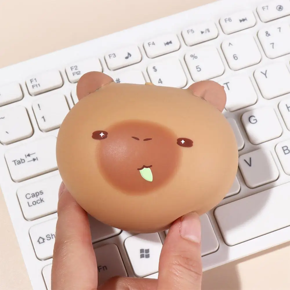 TPR Capybara Shape Squeeze Toys Squeeze Ball Pinch Kneading Capybara Slow Rebound Toy Soft Interactive Games
TPR Capybara Shape Squeeze Toys Squeeze Ball Pinch Kneading Capybara Slow Rebound Toy Soft Interactive Games
