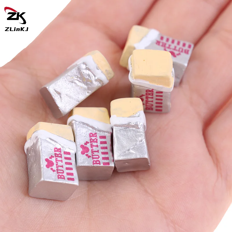 (ZYDD01) 6Pcs Simulation Food Butter Miniature Pretend Play Kitchen Diy Bread Set Toy Breakfast Tableware Doll House Accessories
(ZYDD01) 6Pcs Simulation Food Butter Miniature Pretend Play Kitchen Diy Bread Set Toy Breakfast Tableware Doll House Accessories