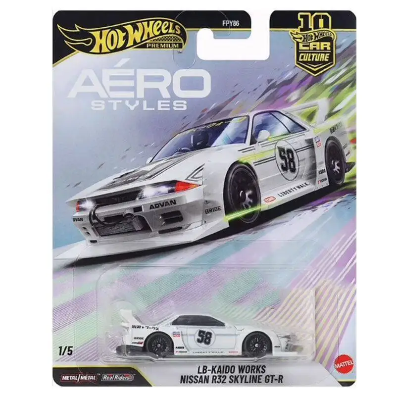 Оригинальные коллекционные модели автомобилей Hot Wheels Premium Car Culture Aero Style для мальчиков, масштаб 1/64, литые под давлением: AUDI A4, NISSAN R32, Silvia, Lexus, Chevy.
Оригинальные коллекционные модели автомобилей Hot Wheels Premium Car Culture Aero Style для мальчиков, масштаб 1/64, литые под давлением: AUDI A4, NISSAN R32, Silvia, Lexus, Chevy.