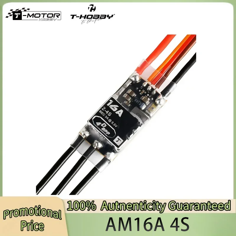 T-MOTOR T-HOBBY AM16A F3P High Refresh Rate ESC 2S 4S BEC 20A 40A for RC FPV Racing Drone Quadcopter Multi Rotor RC Parts
T-MOTOR T-HOBBY AM16A F3P High Refresh Rate ESC 2S 4S BEC 20A 40A for RC FPV Racing Drone Quadcopter Multi Rotor RC Parts