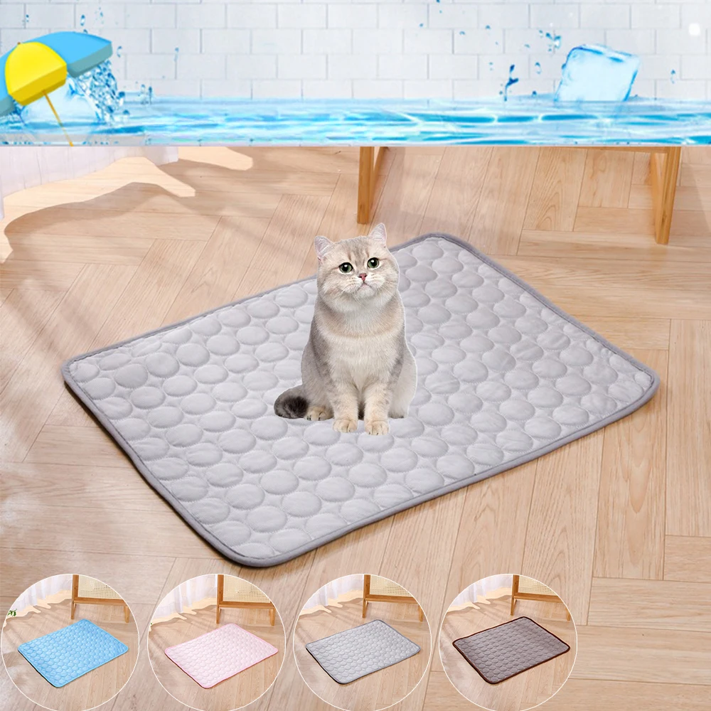 Pet Ice Mats Summer Cat Dog Bed Cooling Sleeping Pad for Small Dogs Pets Durable Sofa Cooling Pad Blanket for Indoor/Outdoor Use
Pet Ice Mats Summer Cat Dog Bed Cooling Sleeping Pad for Small Dogs Pets Durable Sofa Cooling Pad Blanket for Indoor/Outdoor Use
