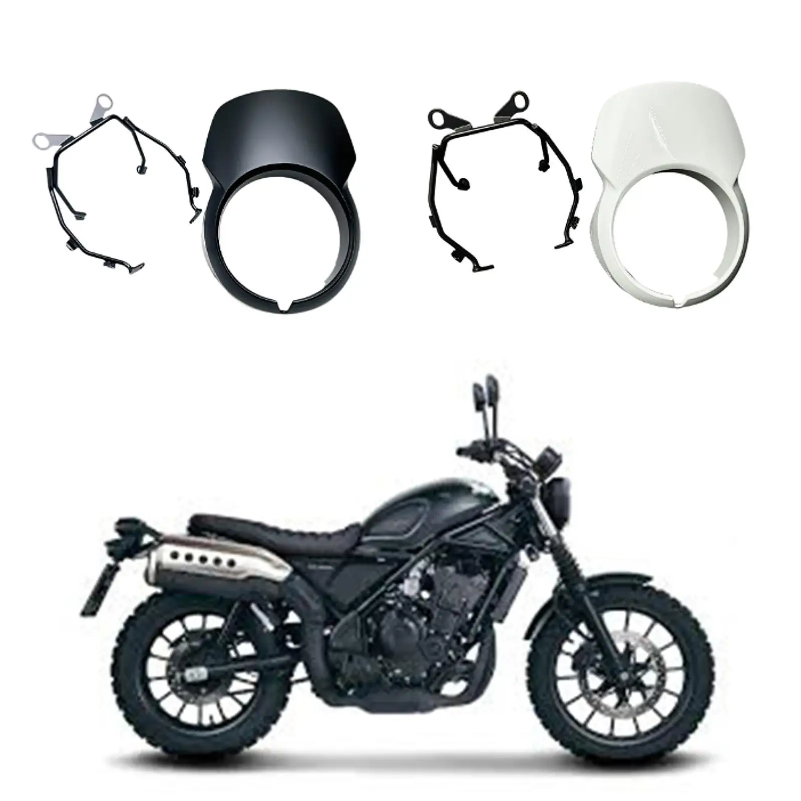 Motorcycle Windshield Motorcycle Front Fairing Sturdy Protector Wind Deflector for CL250 CL500 2023 2024
Motorcycle Windshield Motorcycle Front Fairing Sturdy Protector Wind Deflector for CL250 CL500 2023 2024