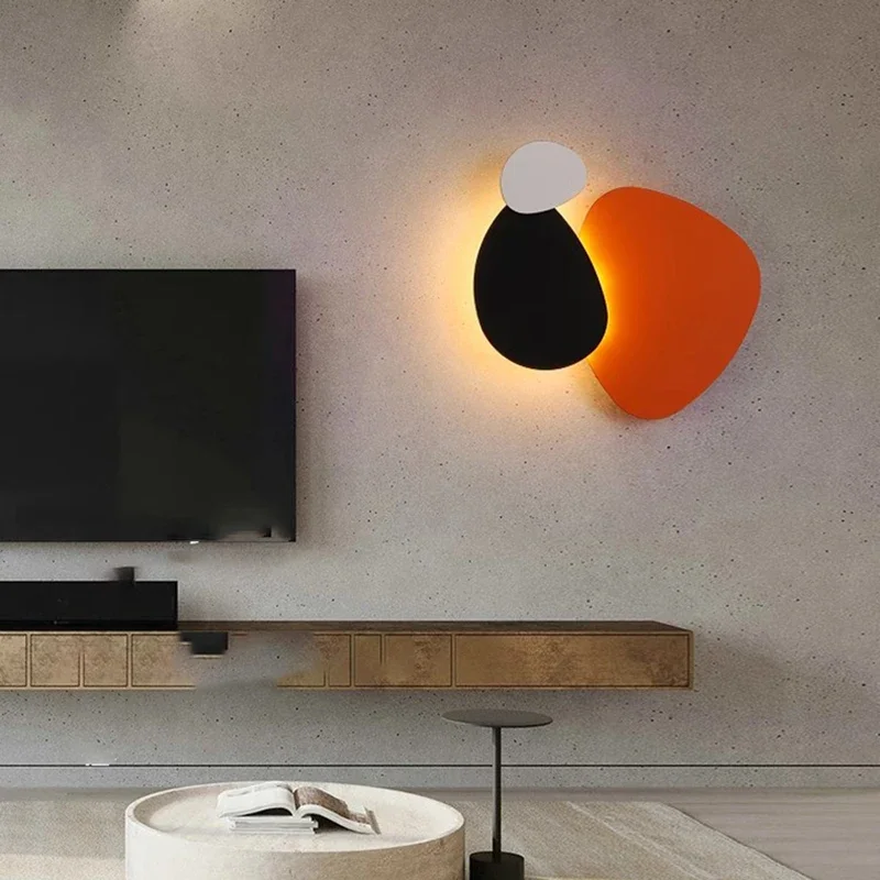 Nordic Creative Color Mural Lamp Living Room Bedroom Stairway Dining Room Interior Decoration Lighting Wall Lamp
Nordic Creative Color Mural Lamp Living Room Bedroom Stairway Dining Room Interior Decoration Lighting Wall Lamp