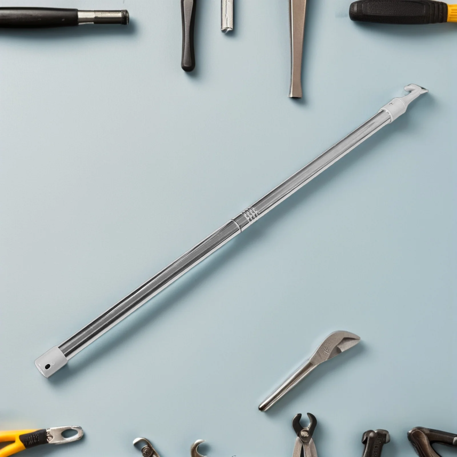 Stainless Steel Window Pole Opener Adjustable Push Pull Rod For Blinds Skylights Awnings Curtain Draw Wand Roof Window
Stainless Steel Window Pole Opener Adjustable Push Pull Rod For Blinds Skylights Awnings Curtain Draw Wand Roof Window