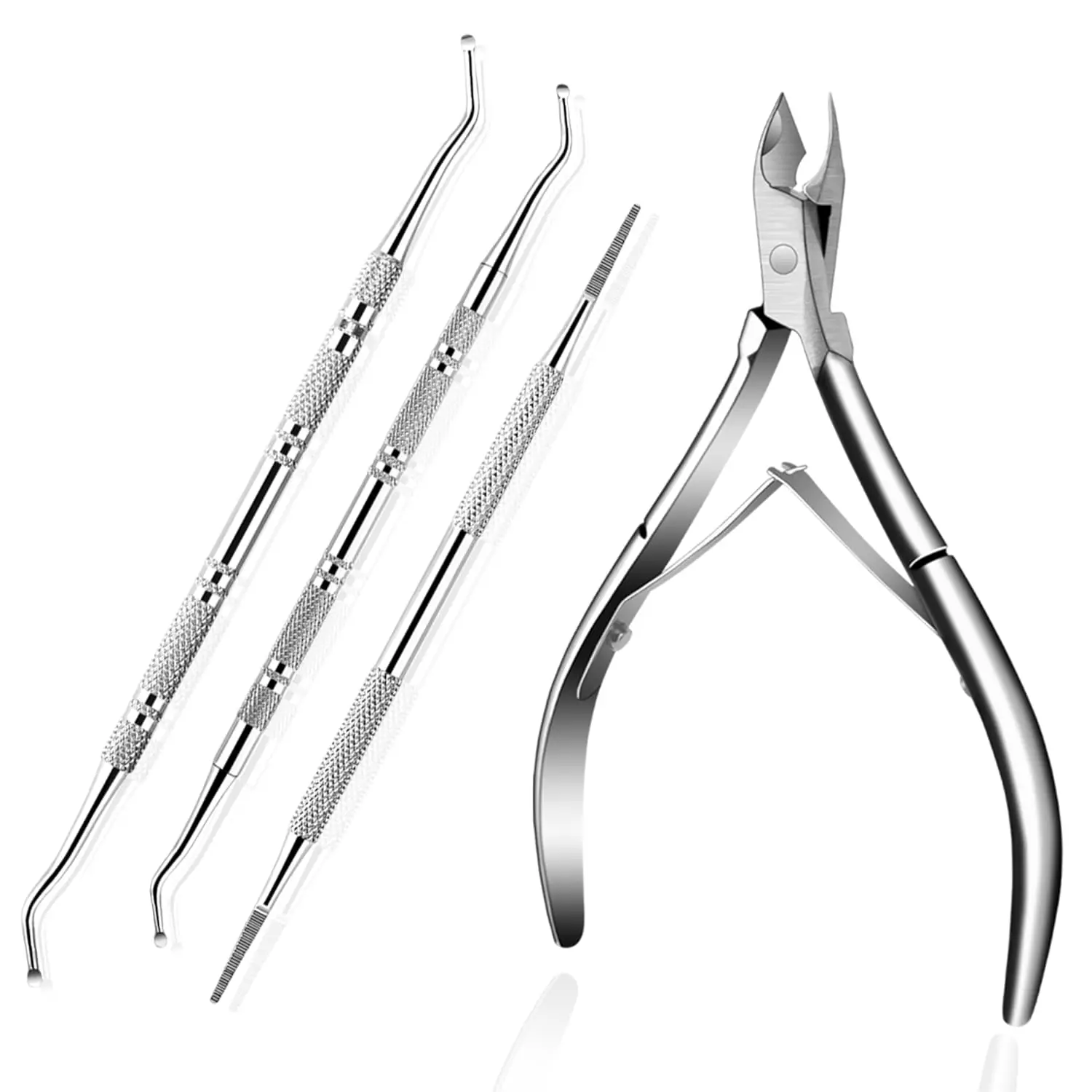 Ingrown Toenail Tool Kit - Professional Clippers, File, Lifters & Under Nail Cleaner for Effective Home Treatment
Ingrown Toenail Tool Kit - Professional Clippers, File, Lifters & Under Nail Cleaner for Effective Home Treatment
