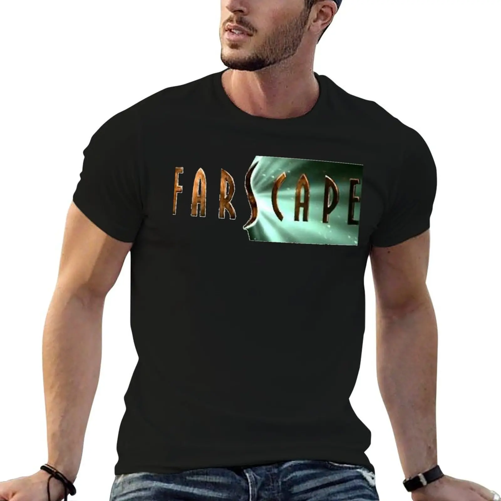 Farscape Logo T-Shirt Funny t-shirt tshirts personalised Funny t-shirts funny t shirts men
Farscape Logo T-Shirt Funny t-shirt tshirts personalised Funny t-shirts funny t shirts men