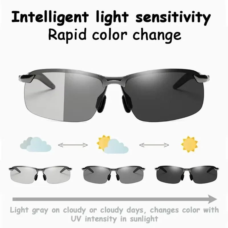 New Intelligent Color Changing Polarized Sunglasses Men's Day and Night Dual-use Driving Fishing Night Vision Sunglasses
New Intelligent Color Changing Polarized Sunglasses Men's Day and Night Dual-use Driving Fishing Night Vision Sunglasses