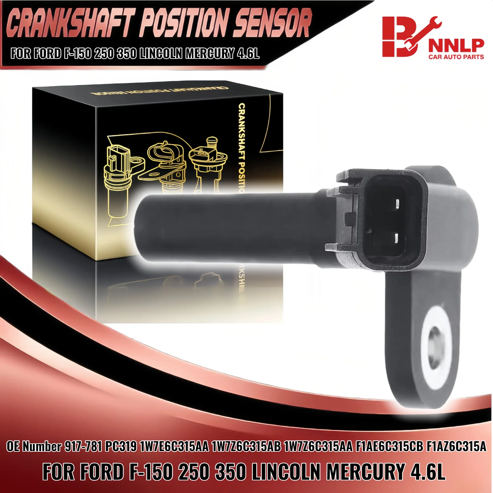 Новый датчик положения коленчатого вала двигателя для Ford F-150 Explorer Expedition Lincoln 1W7E6C315AA 1W7Z6C315AB 1W7Z6C315AA F1AE6C315CB
Новый датчик положения коленчатого вала двигателя для Ford F-150 Explorer Expedition Lincoln 1W7E6C315AA 1W7Z6C315AB 1W7Z6C315AA F1AE6C315CB