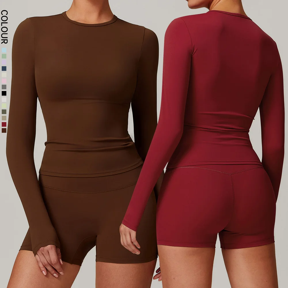 Женские топы с длинным рукавом SHINBENE, повседневные, облегающие, базовые, футболки с длинным рукавом
Женские топы с длинным рукавом SHINBENE, повседневные, облегающие, базовые, футболки с длинным рукавом