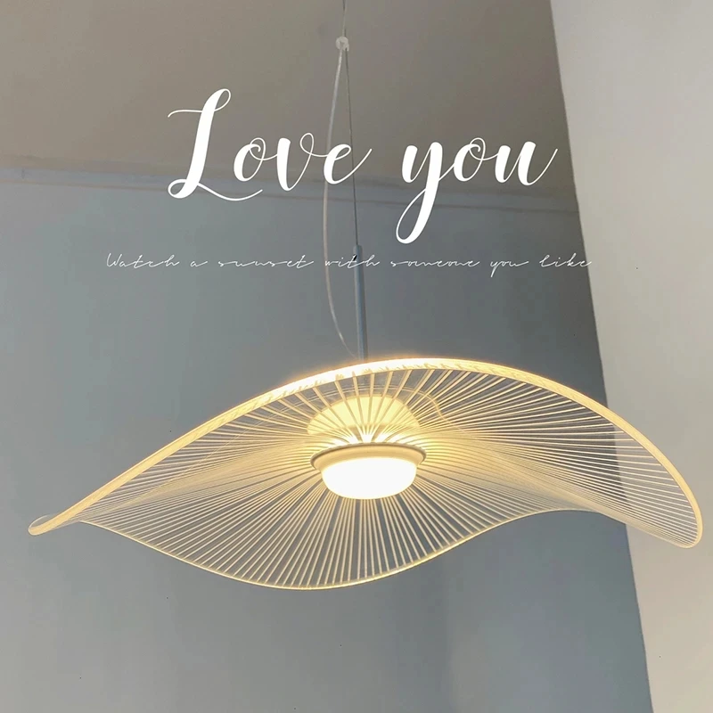 Nordic Chandeliers Postmodern Loft Living Room LED Acrylic Cover Pendant Lamps Office Ceiling Cap Waves Design Lighting Fixtures
Nordic Chandeliers Postmodern Loft Living Room LED Acrylic Cover Pendant Lamps Office Ceiling Cap Waves Design Lighting Fixtures