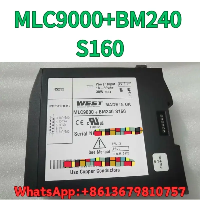 NEW Temperature controller communication module MLC9000+BM240 S160 Fast Shipping
NEW Temperature controller communication module MLC9000+BM240 S160 Fast Shipping