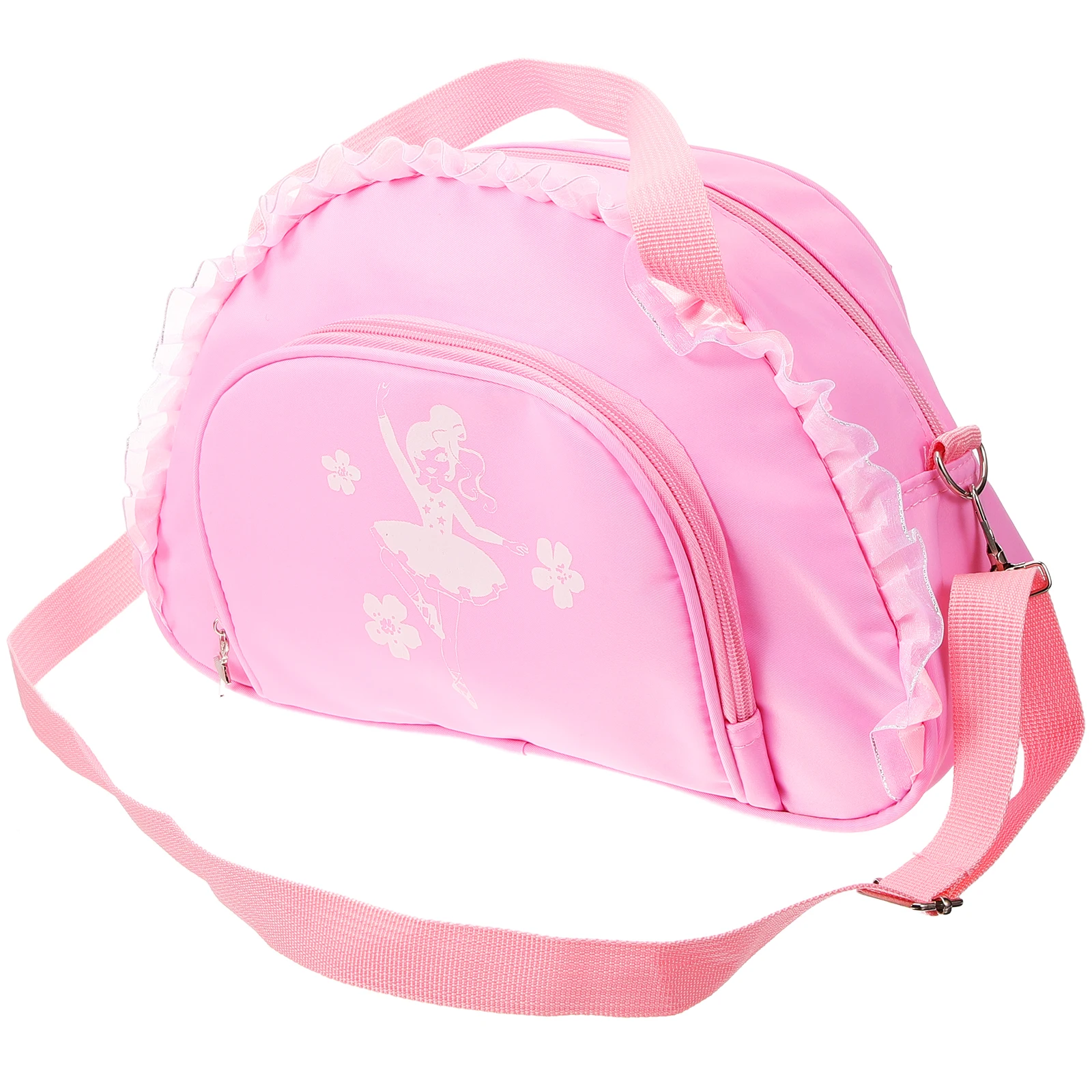 Dance Bag for Girls Pink 35x11x23cm Ballet Backpack Shoulder Crossbody Waterproof Oxford Cloth Shoe Storage Dance Accessories
Dance Bag for Girls Pink 35x11x23cm Ballet Backpack Shoulder Crossbody Waterproof Oxford Cloth Shoe Storage Dance Accessories