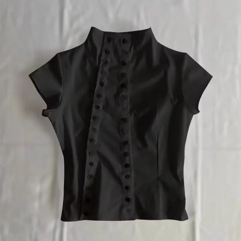 2025 Spring Summer New Wine Red Ruffle Collar Shirt Women Vintage Design Slim Fit Casual Tops Elegant Style korea Fashion Tops
2025 Spring Summer New Wine Red Ruffle Collar Shirt Women Vintage Design Slim Fit Casual Tops Elegant Style korea Fashion Tops