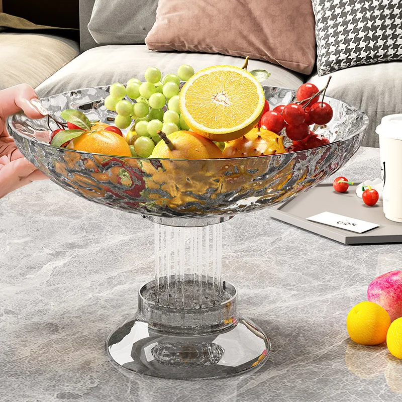 Nordic Luxury Feng Shui Fruit Plate, Living Room Household Food Grade Plastic Fruit Plate, Tea Table Water Ripple Fruit Plate
Nordic Luxury Feng Shui Fruit Plate, Living Room Household Food Grade Plastic Fruit Plate, Tea Table Water Ripple Fruit Plate