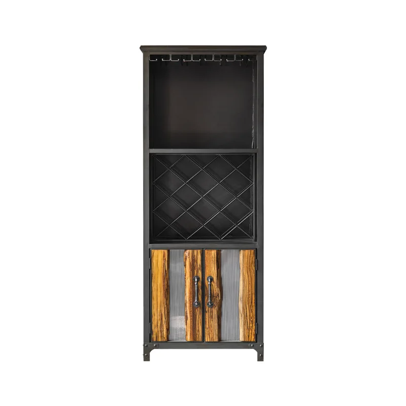 Personalized retro wrought iron restaurant bar wine rack complete dining side cabinet
Personalized retro wrought iron restaurant bar wine rack complete dining side cabinet