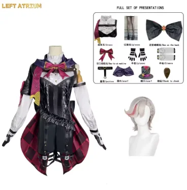 Genshin Impact Lyney Lynette Cosplay Outfit Anime Uniform Wig Halloween Style New Game Skin Exclusive Limited Edition Hot Sale
Genshin Impact Lyney Lynette Cosplay Outfit Anime Uniform Wig Halloween Style New Game Skin Exclusive Limited Edition Hot Sale