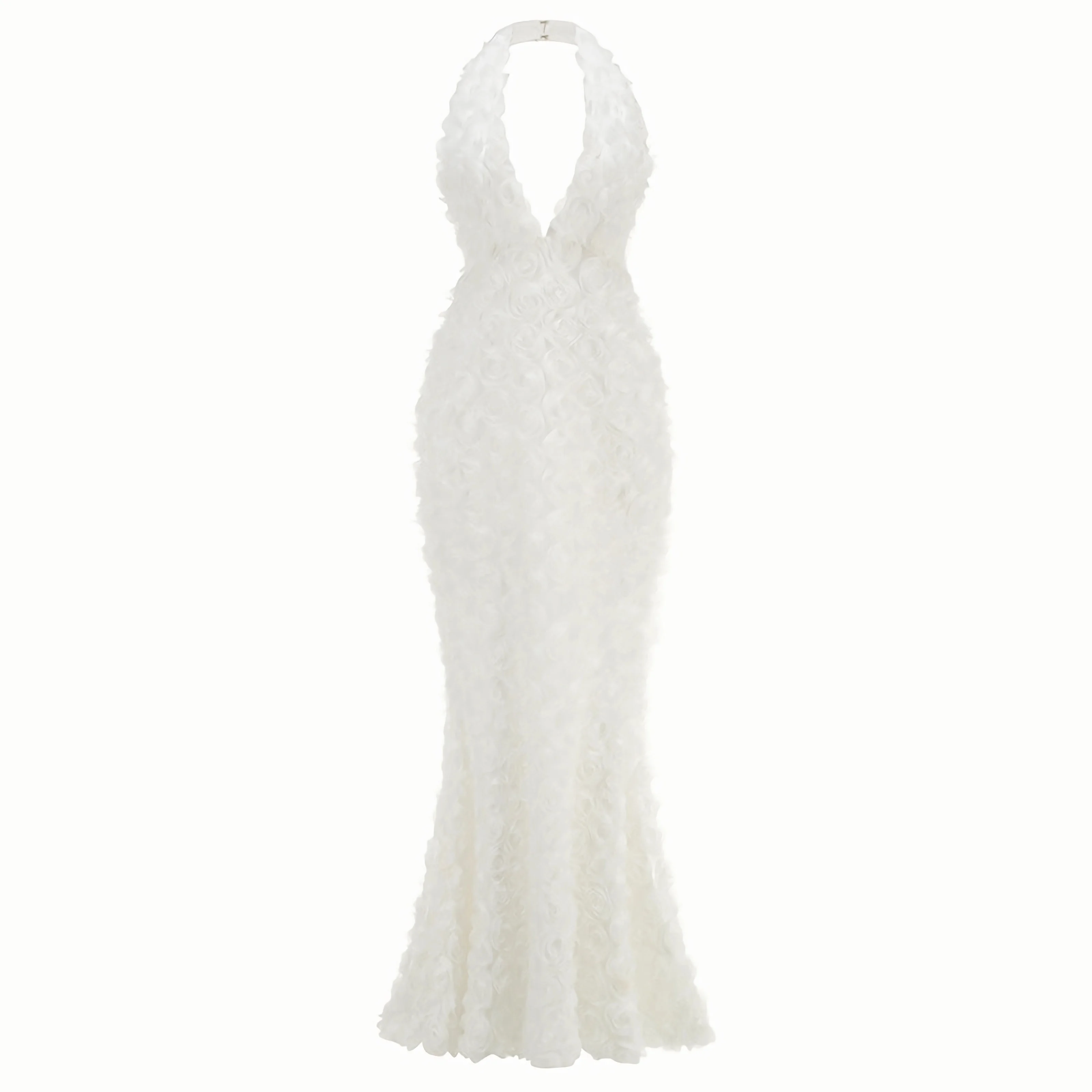 Luxury Elegant Halter Backless Party Dress 3D Floral Deep V Backless Long Party Dress for Women Elegant Mermaid Evening Gown
Luxury Elegant Halter Backless Party Dress 3D Floral Deep V Backless Long Party Dress for Women Elegant Mermaid Evening Gown