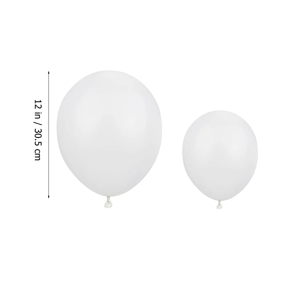 200pcs White Balloons Different Sizes Latex Party Decorations Wedding Baby Shower Birthday Outdoor Indoor Emulsion
200pcs White Balloons Different Sizes Latex Party Decorations Wedding Baby Shower Birthday Outdoor Indoor Emulsion