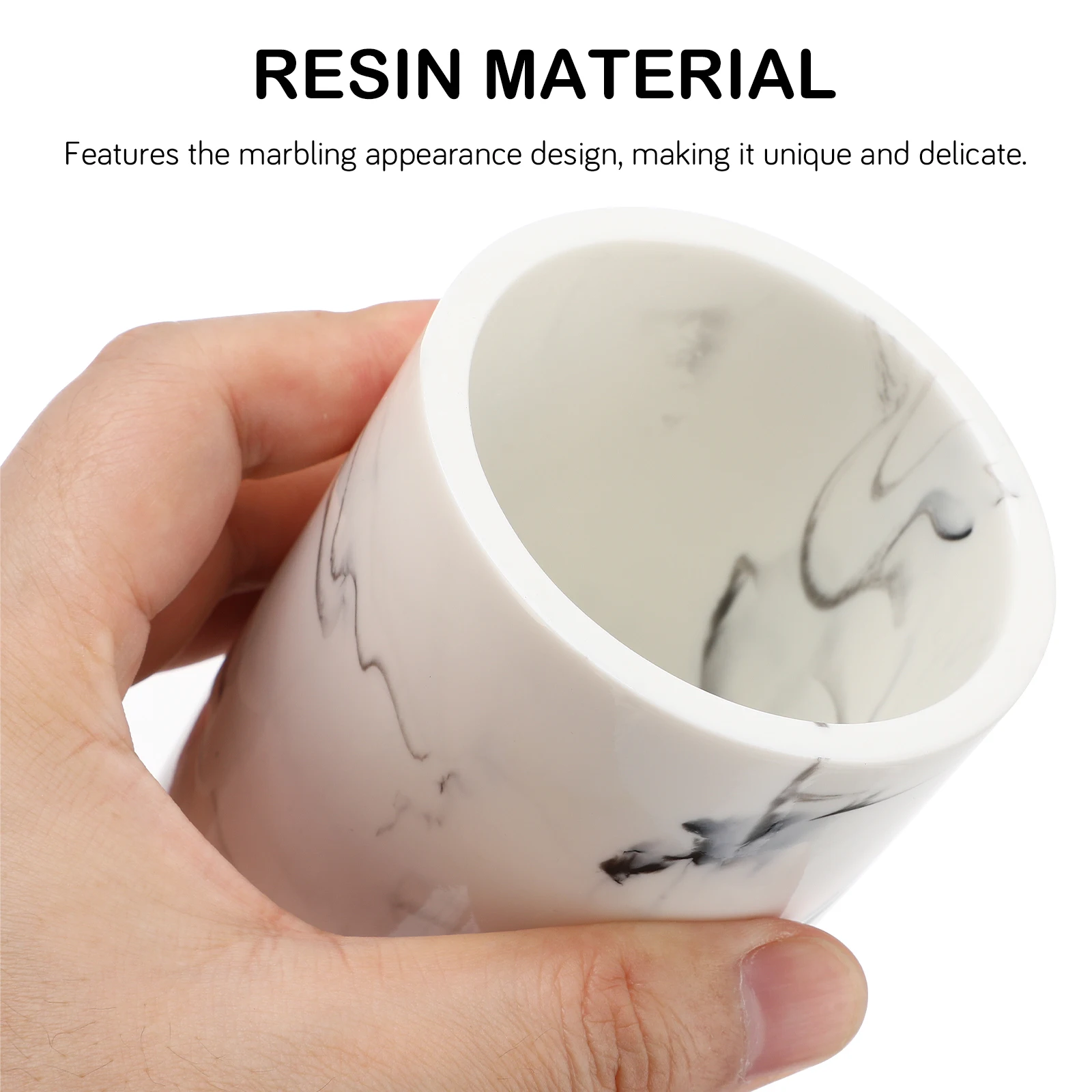 1Pcs Bathroom Tooth Brush Cup with Marble Texture Gargle Mug Home Hotel Use Scratch Resistant Smooth Surface Space Saving Design
1Pcs Bathroom Tooth Brush Cup with Marble Texture Gargle Mug Home Hotel Use Scratch Resistant Smooth Surface Space Saving Design