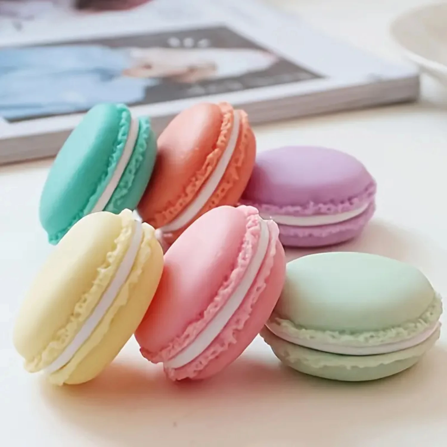 Красочный футляр Macaron — милая коробка для хранения ювелирных изделий и таблеток
Красочный футляр Macaron — милая коробка для хранения ювелирных изделий и таблеток