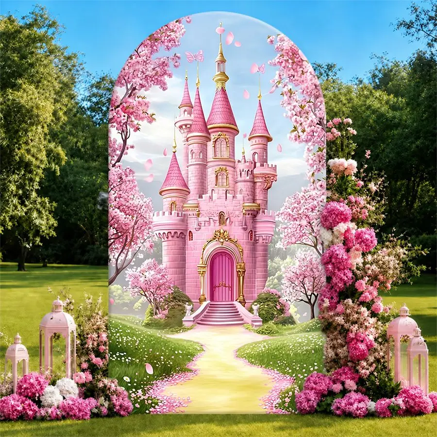 Pink Castle Arch Backdrop Cover Party Backdrop Fabric Cover Birthday Party Baby Shower Photo Wall Background Event Party Decorat
Pink Castle Arch Backdrop Cover Party Backdrop Fabric Cover Birthday Party Baby Shower Photo Wall Background Event Party Decorat