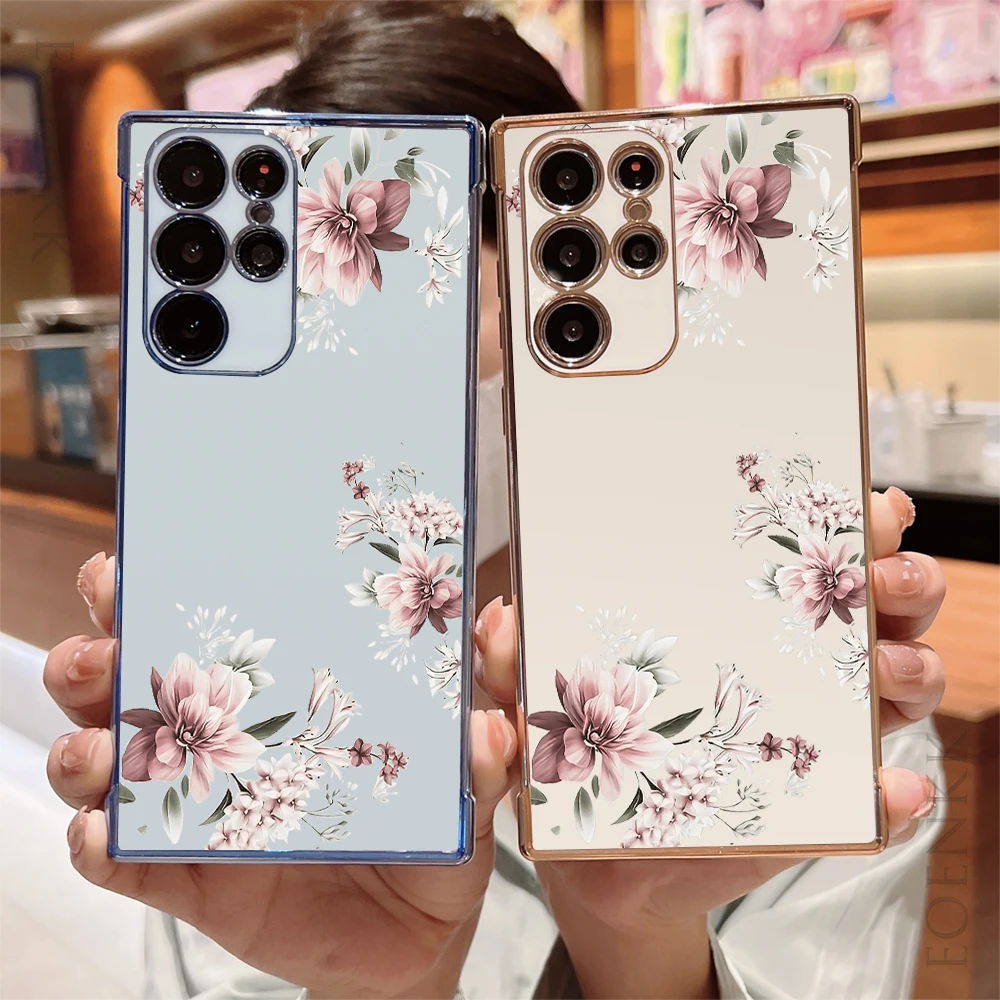 High Grade Flower Phone Case For Samsung Galaxy A35 A53 A54 A55 A71 A72 A73 S24 S23 S22 S21 S20 Ultra Plus FE Soft Protect Cover
High Grade Flower Phone Case For Samsung Galaxy A35 A53 A54 A55 A71 A72 A73 S24 S23 S22 S21 S20 Ultra Plus FE Soft Protect Cover