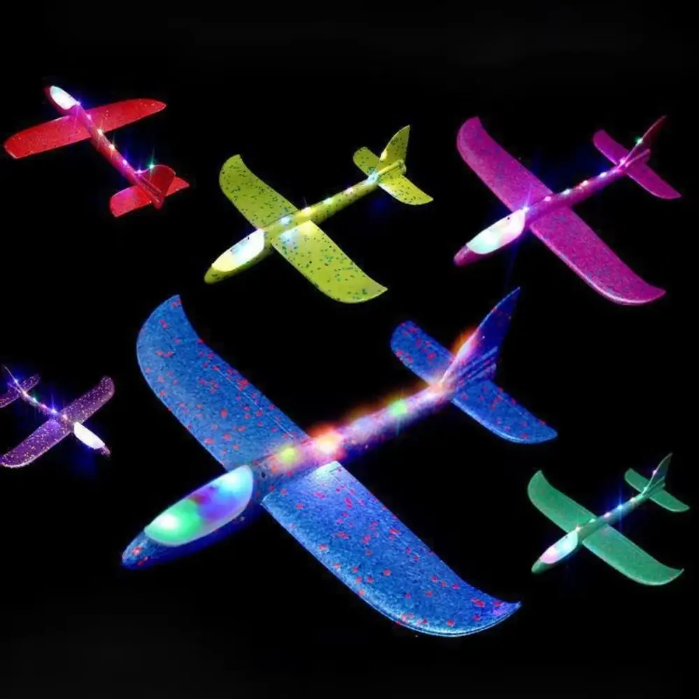 Large Foam Glider Airplane Epp Foam Material with LED Lights Inertial Foam Plane Model Airplane Ultralight Hand Throw Airplane
Large Foam Glider Airplane Epp Foam Material with LED Lights Inertial Foam Plane Model Airplane Ultralight Hand Throw Airplane