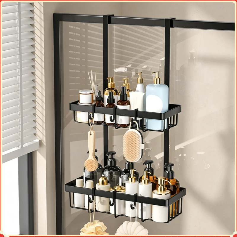 Large Capacity Wall Mount Shower Organizer Waterproof Moistureproof Easy Clean Bathroom Shower Room Toilet Essential Storage Gad
Large Capacity Wall Mount Shower Organizer Waterproof Moistureproof Easy Clean Bathroom Shower Room Toilet Essential Storage Gad