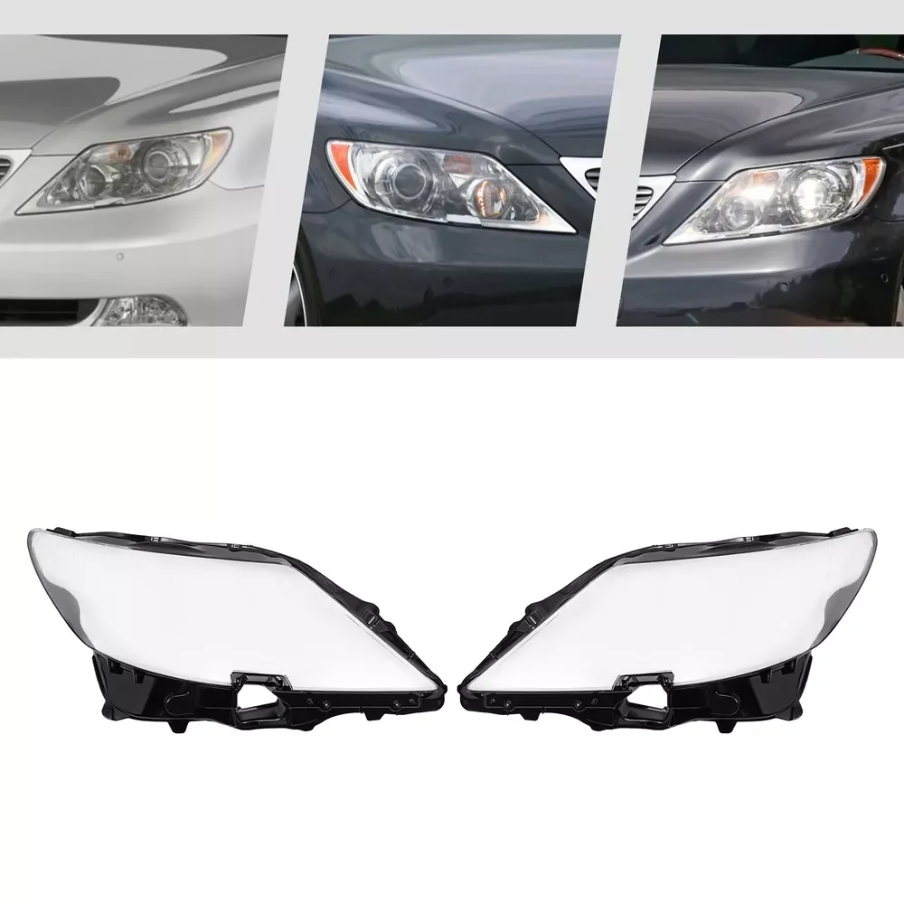 1 Pair Clear Left + Right Front Headlight Lens Covers RH+LH For Lexus LS460 2007 2008 2009
1 Pair Clear Left + Right Front Headlight Lens Covers RH+LH For Lexus LS460 2007 2008 2009