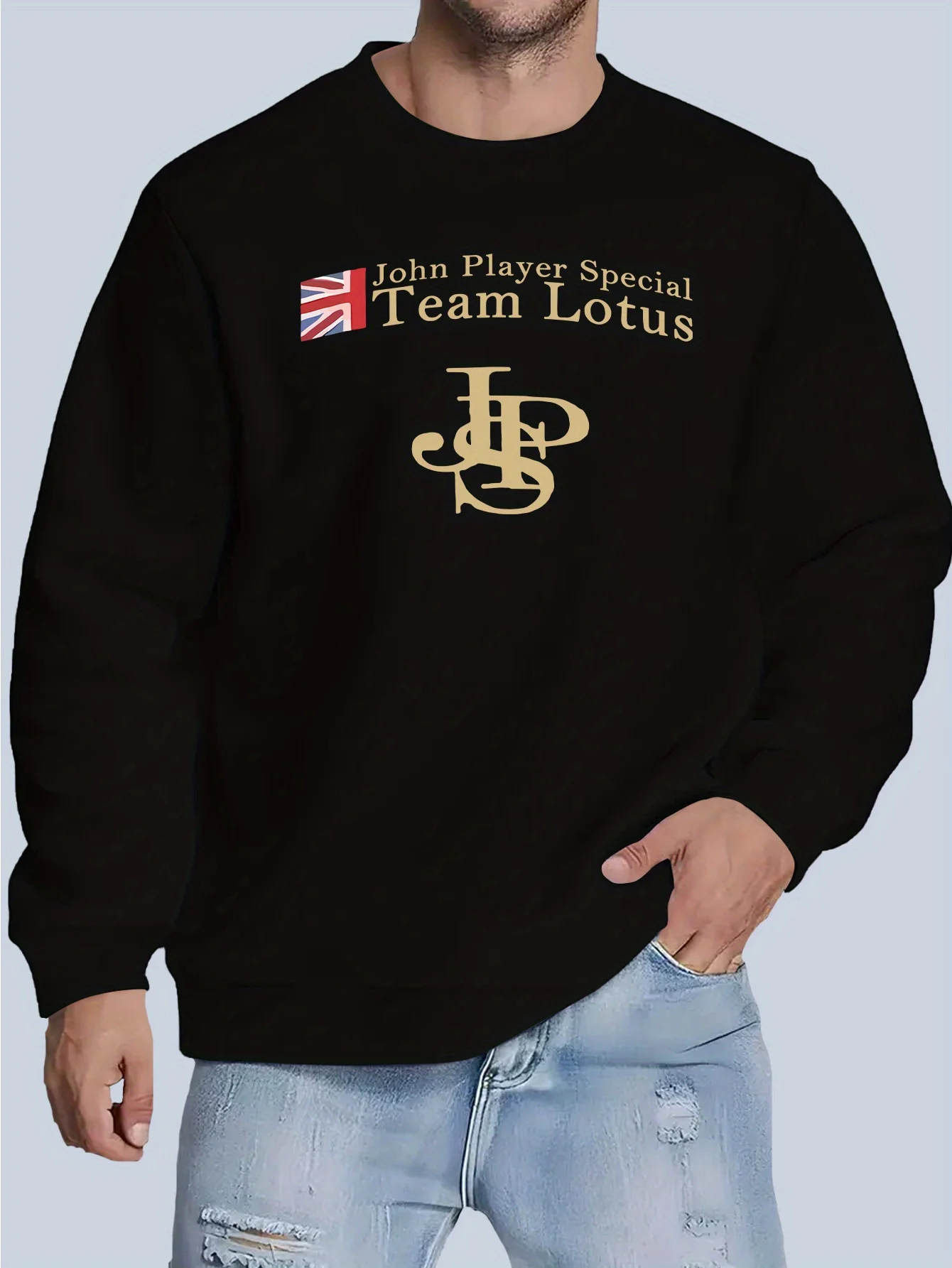 Men's Team for Lotus Vintage Logo & John Player Special Graphic Print Sweatshirt - Olive Green Casual Long Sleeve Round Neck
Men's Team for Lotus Vintage Logo & John Player Special Graphic Print Sweatshirt - Olive Green Casual Long Sleeve Round Neck