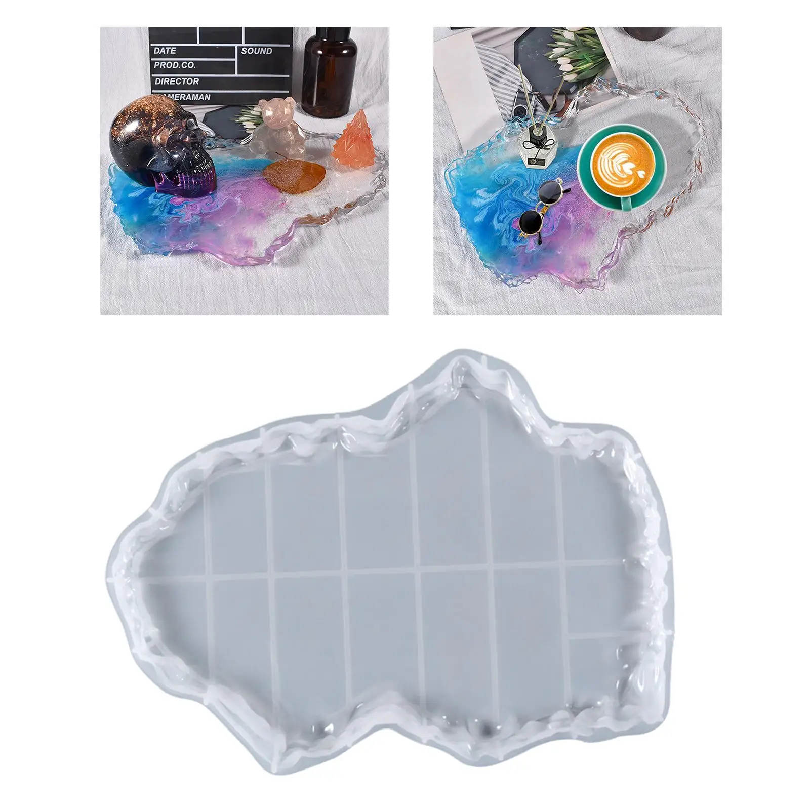 Vanity Tray Serving Handmade Craft Holder Decoration Plate Container Board Jewellery Earrings Silicone
Vanity Tray Serving Handmade Craft Holder Decoration Plate Container Board Jewellery Earrings Silicone