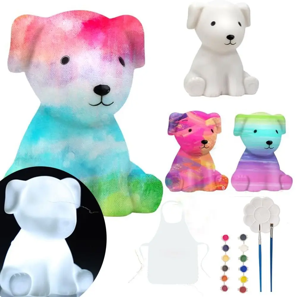 Creative Gift Vinyl Painting Lamp Kit Animal Pattern with Brushes Night Light Crafts DIY Material Dog Lights Kids
Creative Gift Vinyl Painting Lamp Kit Animal Pattern with Brushes Night Light Crafts DIY Material Dog Lights Kids