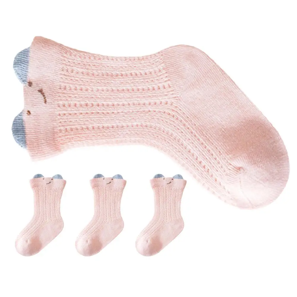 4 Pcs Baby Socks Newborn Toddler Mesh Thin Breathable Boy Cute 3D Ear Mid Calf Length Soft Comfort Kids Infant Socks
4 Pcs Baby Socks Newborn Toddler Mesh Thin Breathable Boy Cute 3D Ear Mid Calf Length Soft Comfort Kids Infant Socks