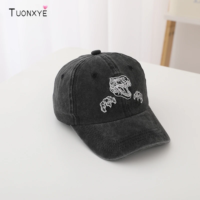 TUONXYE Children Hats Dinosaur 3-8Years Kids Sports Baseball Duck tongue Cap Cotton Breathable New Boys Sun Hats Adjustable
TUONXYE Children Hats Dinosaur 3-8Years Kids Sports Baseball Duck tongue Cap Cotton Breathable New Boys Sun Hats Adjustable