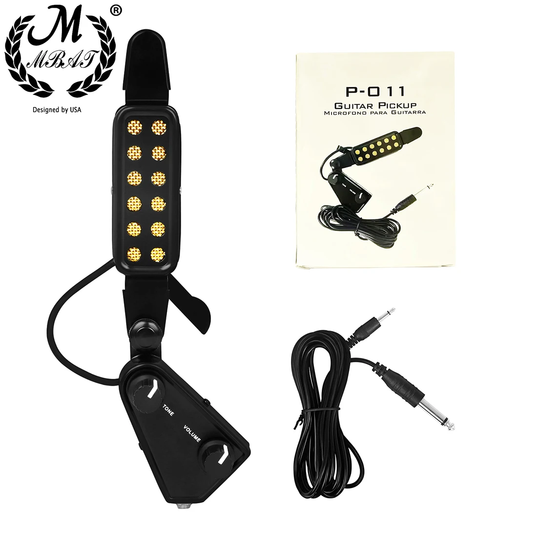 M MBAT Acoustic Guitar Pickup Transducer Amplifier Professional Guitar Pickup Sound Hole Musical Instruments Pickup For Guitar
M MBAT Acoustic Guitar Pickup Transducer Amplifier Professional Guitar Pickup Sound Hole Musical Instruments Pickup For Guitar